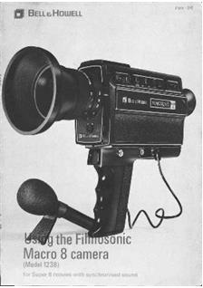 Bell and Howell Filmosonic Series manual. Camera Instructions.